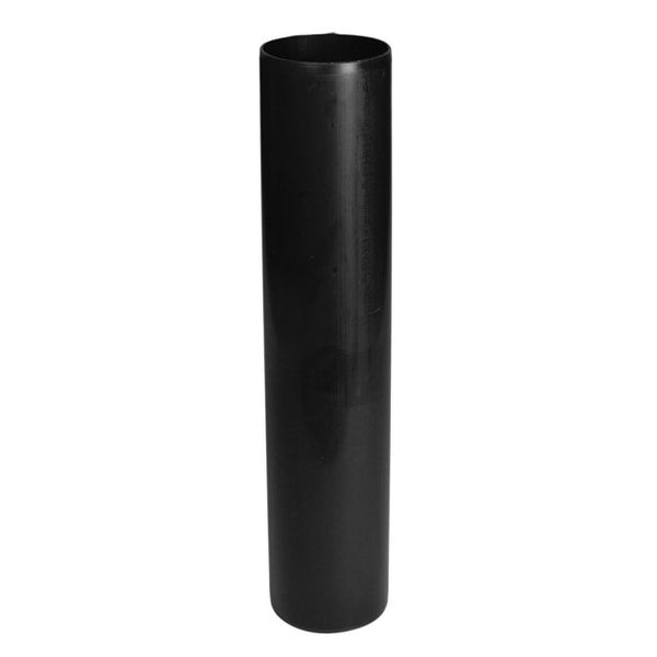 Centrotherm - 3" x 20" End Pipe PPs-UV Black